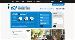 Desktop Screenshot of isasonline.org